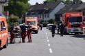 Feuer 1 Koeln Porz Grengel Waldstr P021